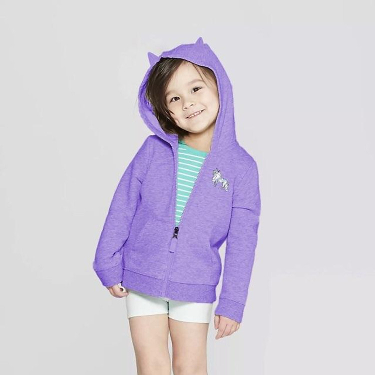 Áo khoác nhẹ bé gái 10kg -24kg vnxk