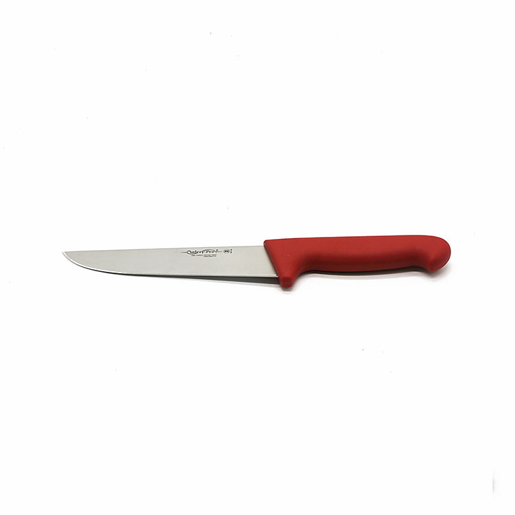 Dao Thái Thịt Cutlery-Pro Lưỡi Thẳng Cán Đỏ 178Mm