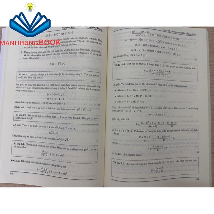 Một số chuyên đề BẤT ĐẲNG THỨC - Dành cho học sinh Trung học cơ sở - Ảnh 6