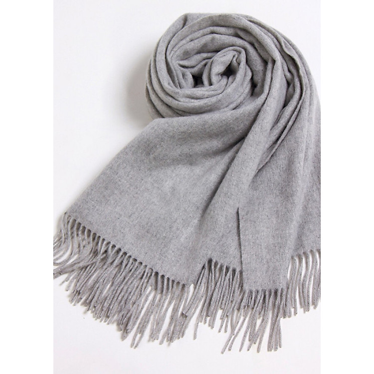 Khăn Len Lông Cừu Choàng Sành Điệu, Không Xù Nhiều Màu