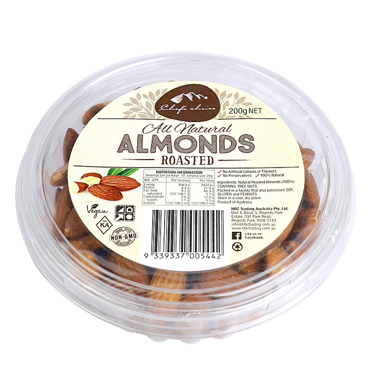 Hạt Hạnh Nhân Cao Cấp Nhập Khẩu Từ Úc