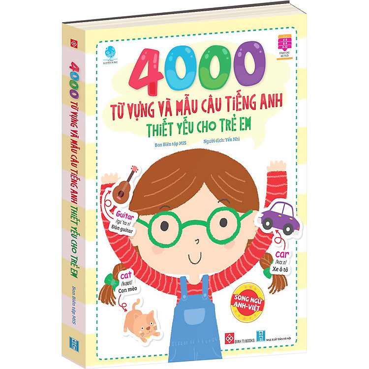 4000 Từ Vựng Và Mẫu Câu Tiếng Anh Thiết Yếu Cho Trẻ Em - Ảnh 2