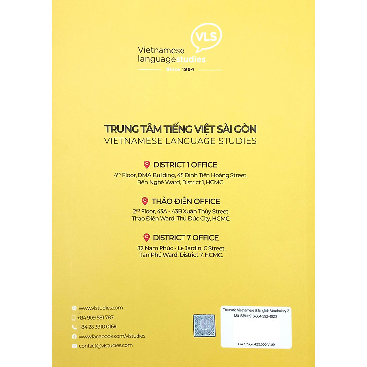The Matic Vietnamese & English Vocabulary 2 - Ảnh 7