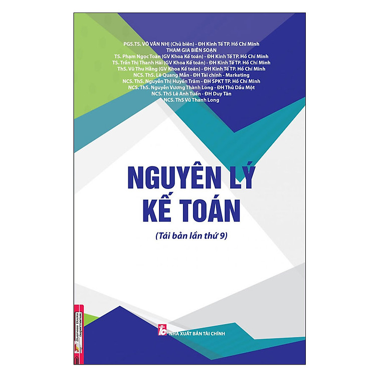 Sách Nguyên Lý Kế Toán (Tái Bản 2018)