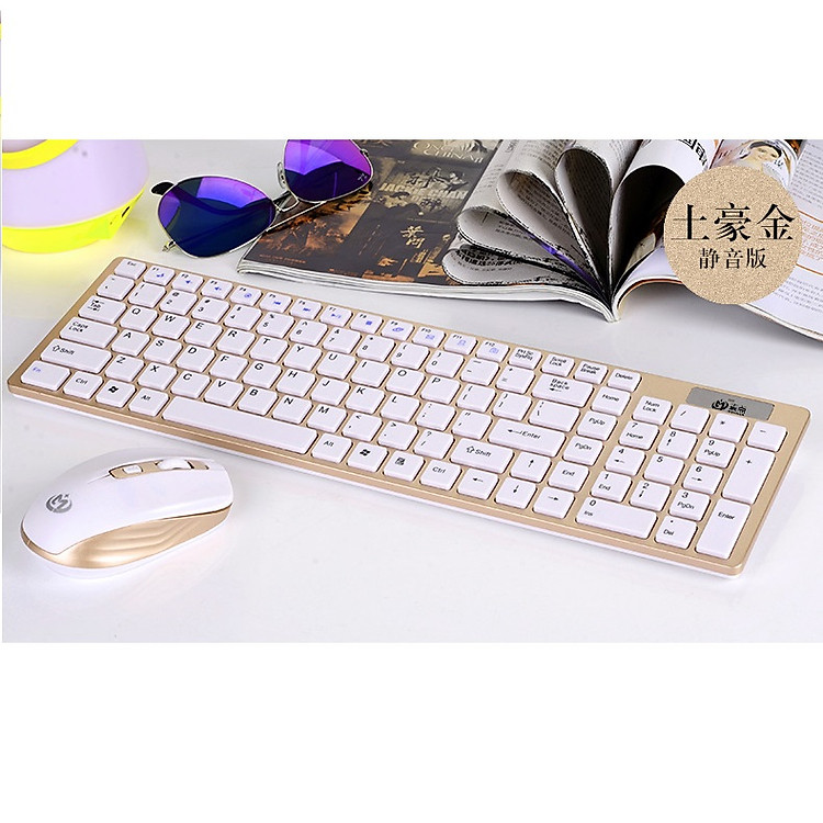 Bàn phím , chuột bluetooth không dây MD-260