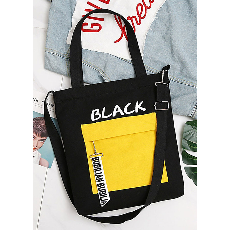 Túi đeo chéo, túi đeo vai nữ vải canvas TV11