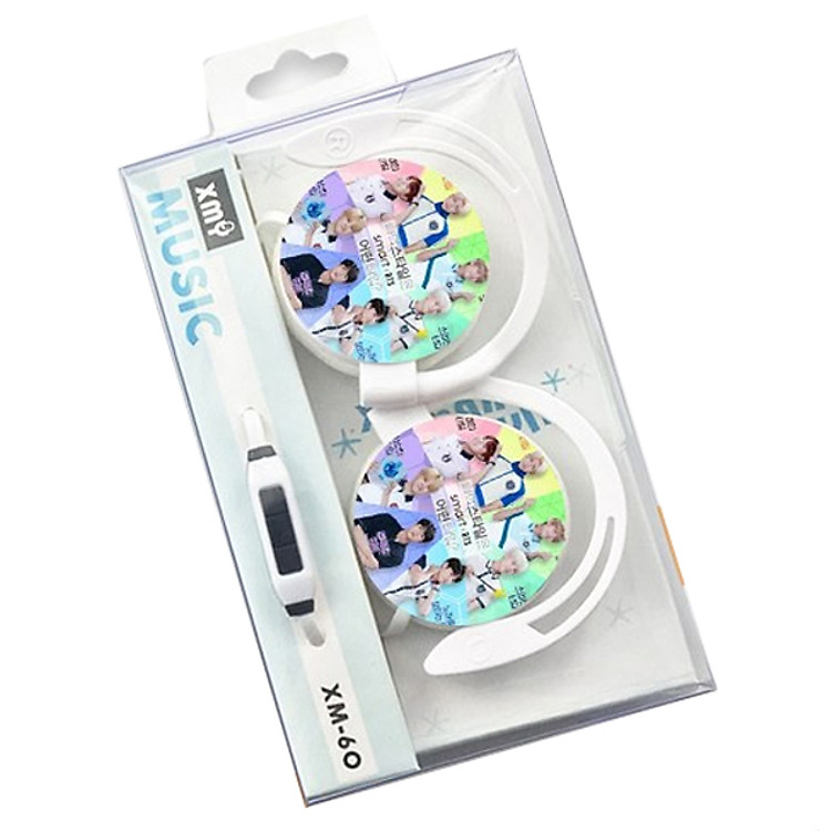 Tai nghe Bts tròn đúp dạng kẹp thiết kế thông minh độc đáo