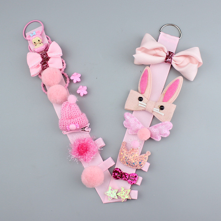 Set Kẹp Tóc 18 Chi Tiết Kiểu Hàn Quốc Cho Bé Gái