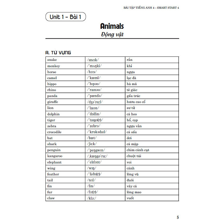 Bài Tập Tiếng Anh 4 - Ảnh 6