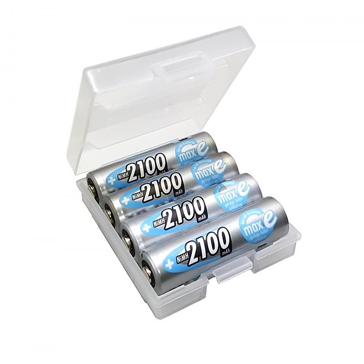 Pin Sạc AA 2100 Box ANSMANN hộp 4 viên - Hàng Nhập Khẩu