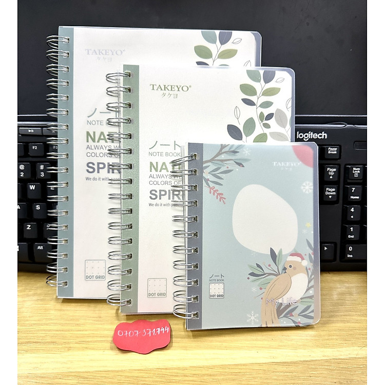 Sổ Lò Xo Takeyo A6 (200 trang)