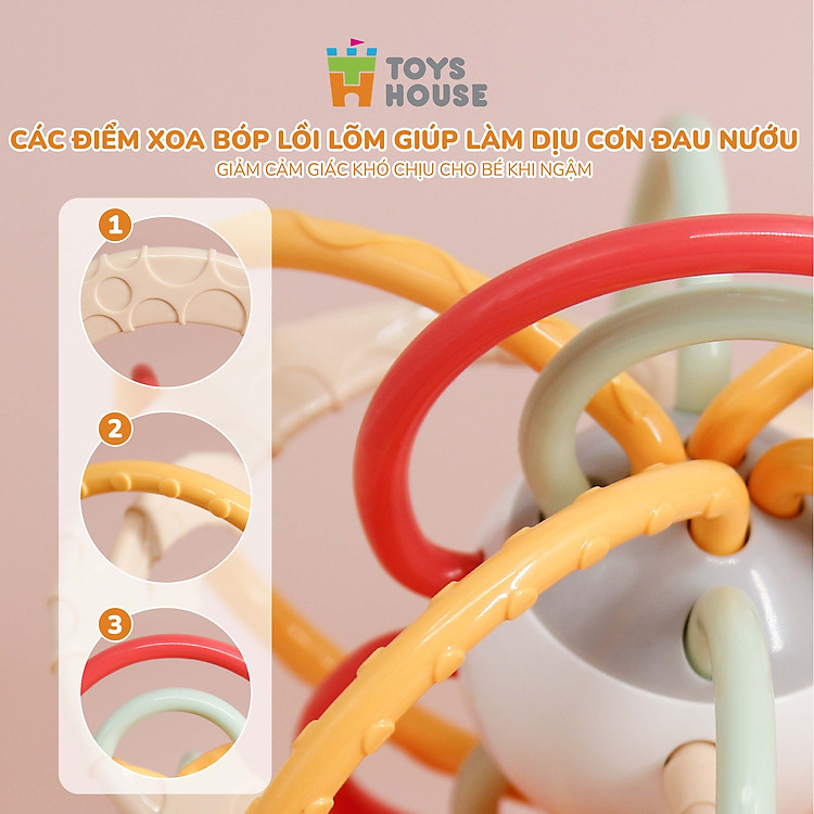 Mua Lục lạc xúc xắc đồ chơi cho bé Chính hãng Tiết kiệm - Hình ảnh 4