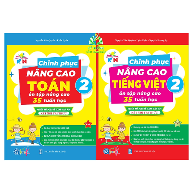 Combo Chinh Phục Nâng Cao Toán và Tiếng Việt Lớp 2
