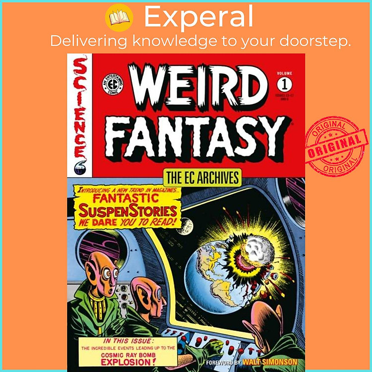 Sách - Ec Archives, The: Weird Fantasy Volume 1 by Bill Gaines (UK edition, paperback)