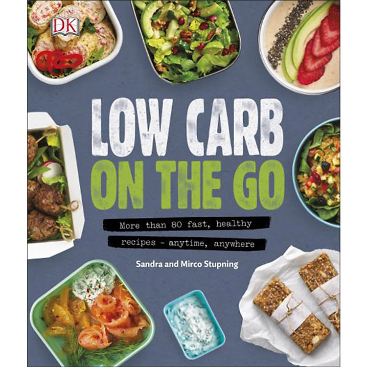 Sách Low Carb On The Go