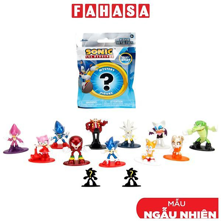 Đồ Chơi Mô Hình Sưu Tầm Sonic The Hedgehog 1.65 Inch - Nano Metalfigs Blind Bag - Jada Toys (Mẫu Sản Phẩm Bên Trong Là Ngẫu Nhiên)