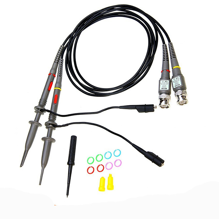 Đôi Que Đo Máy Phát Hiện Sóng Oscilloscope 100MHZ P6100