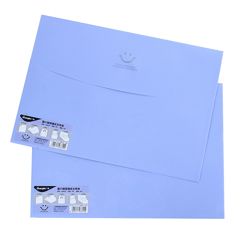 Bìa Nút Dán Guangbo A4 9037 (2 cái)