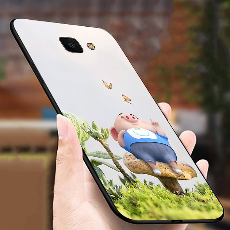 Ốp điện thoại dành cho máy Samsung Galaxy A3 2016 - Heo Dễ Thương MS HDTDD126-Hàng Chính Hãng
