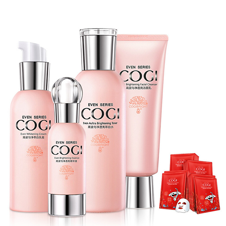 Bộ Mỹ Phẩm Dưỡng Da Trắng Sáng COGI