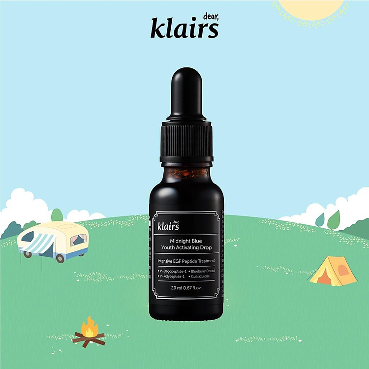 Tinh chất dưỡng da Dear Klairs Midnight Blue Youth Activating Drop 20ml