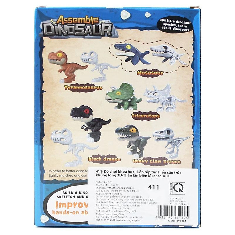 Mua Đồ Chơi Lắp Ráp Khủng Long 3D Chính hãng Giá rẻ - Hình ảnh 4