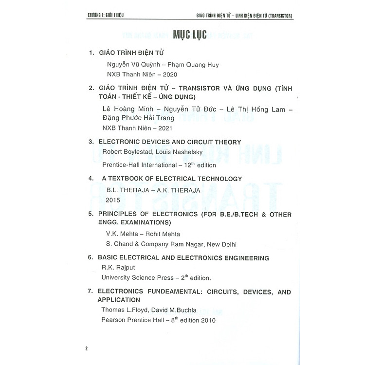 Giáo Trình Điện Tử - Linh Kiện Điện Tử Transistor - Ảnh 6