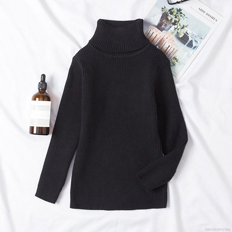 Áo len tay DÀY DẶN dài cổ lọ xinh xắn dành cho BẠN NỮ