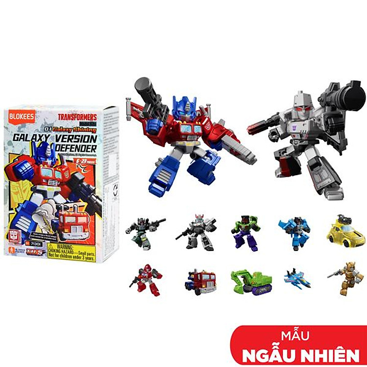 Mô Hình Transformers Galaxy Defender - Blokees Chính hãng Tiết kiệm - Hình ảnh 2