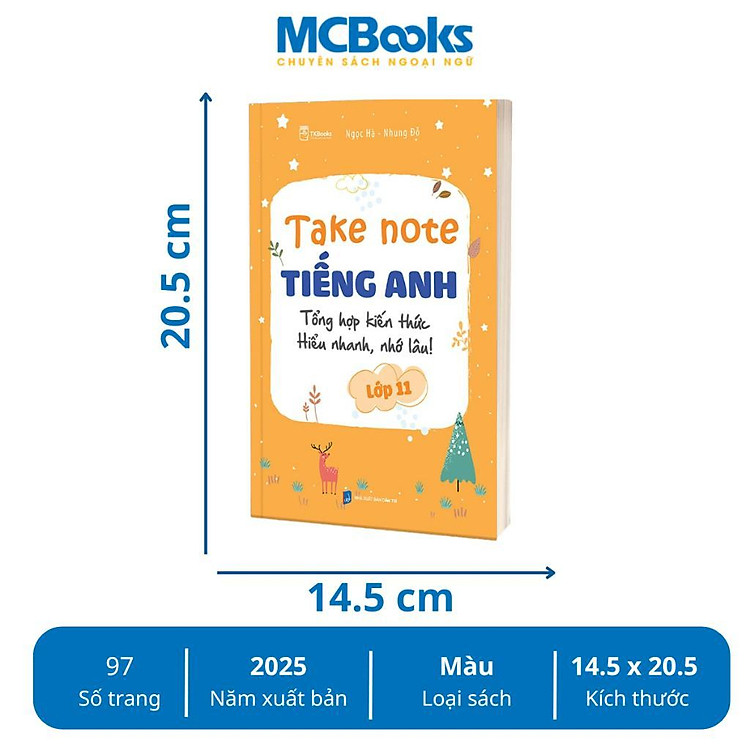 Take Note Tiếng Anh Lớp 10, 11, 12 - Tổng Hợp Kiến Thức Hiểu Nhanh, Nhớ Lâu - Ảnh 3