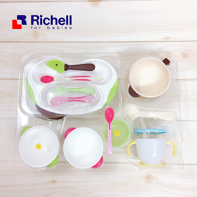 Mua Bộ ăn dặm Richell tại Babymart Chính hãng Giá rẻ - Hình ảnh 2