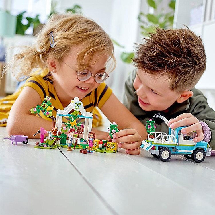 LEGO FRIENDS Xe Trồng Cây Di Động 41707 Chính hãng Giá rẻ - Hình ảnh 5