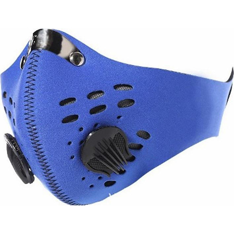 Khẩu trang nam cá tính, phong cách - màu xanh