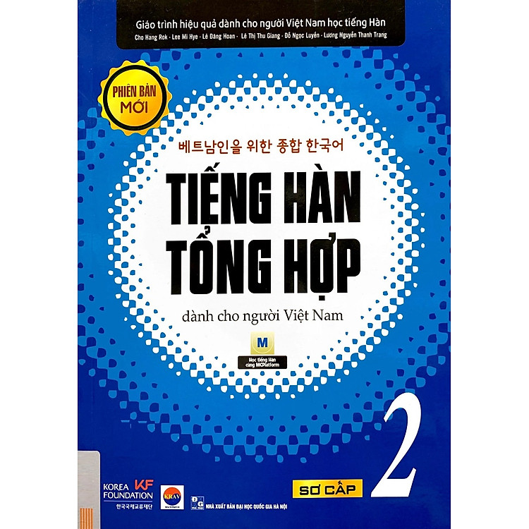 Tiếng Hàn Tổng Hợp Dành Cho Người Việt Nam: Sơ Cấp 2 (Tái Bản 2023)