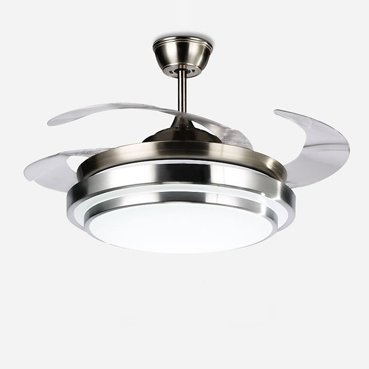 Quạt đèn trần giấu cánh kiểu mới