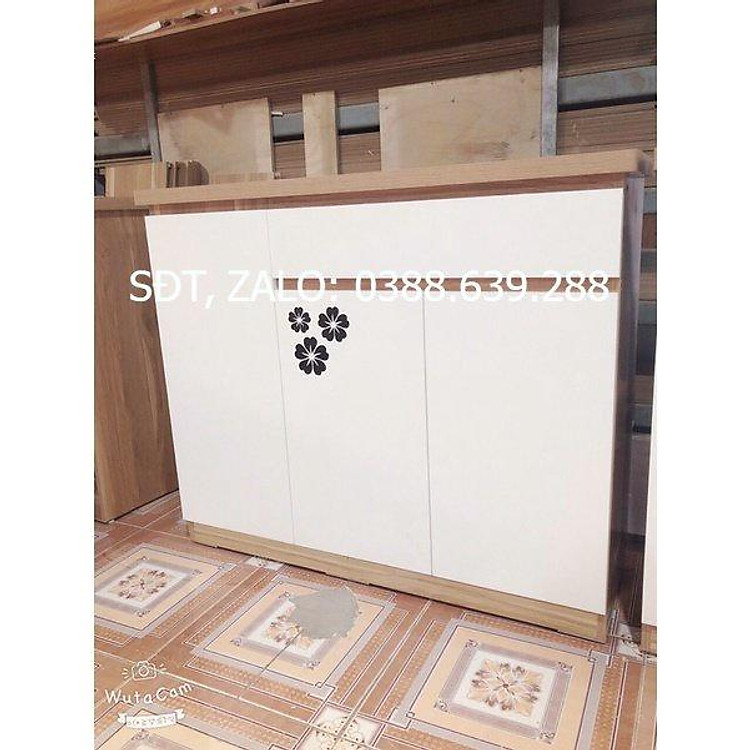 tủ giày mdf 3 cánh
