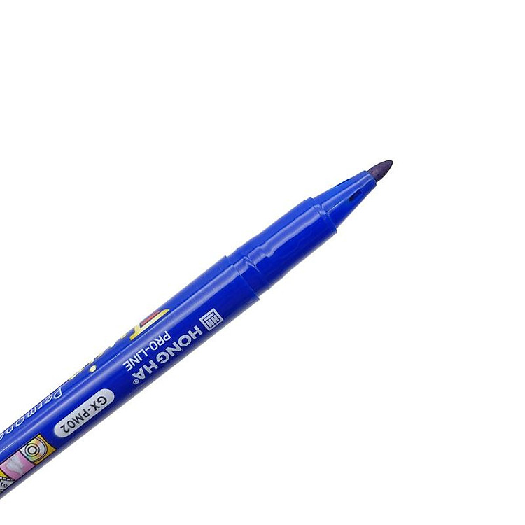 Bút Lông Dầu 2 Đầu Hồng Hà GX-PM02 (Màu Xanh Dương) - Ảnh 4