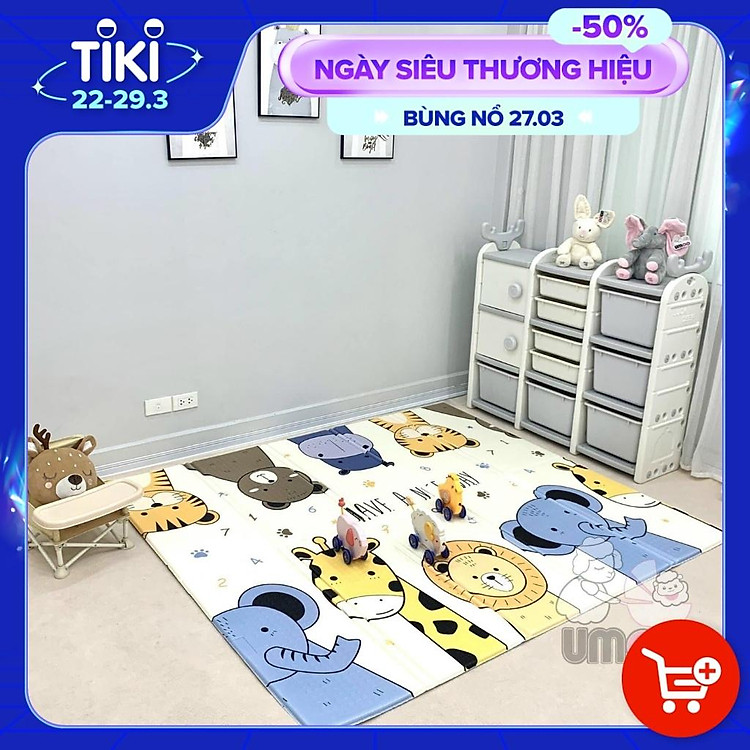 Tìm mua tại Avakids:Thảm gấp gọn chống thấm Umoo 180x200cm, tràn ngập Khuyến mãi, Ưu đãi