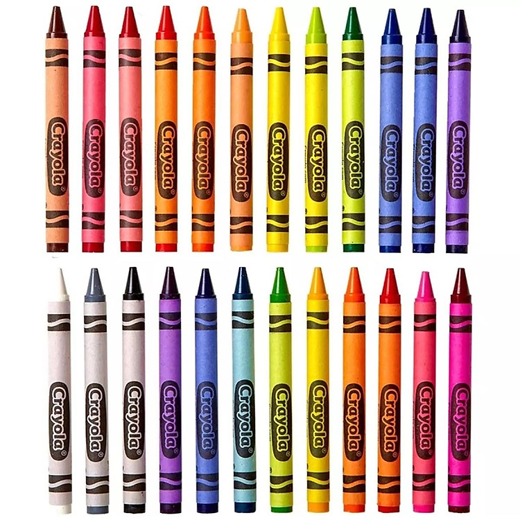 Bộ Bút Sáp Màu Crayon Crayola (24 chiếc) - Ảnh 6