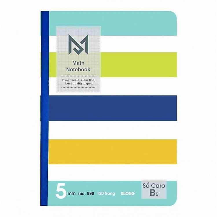 Vở Caro KLONG B5 (120 trang) - Ảnh 4