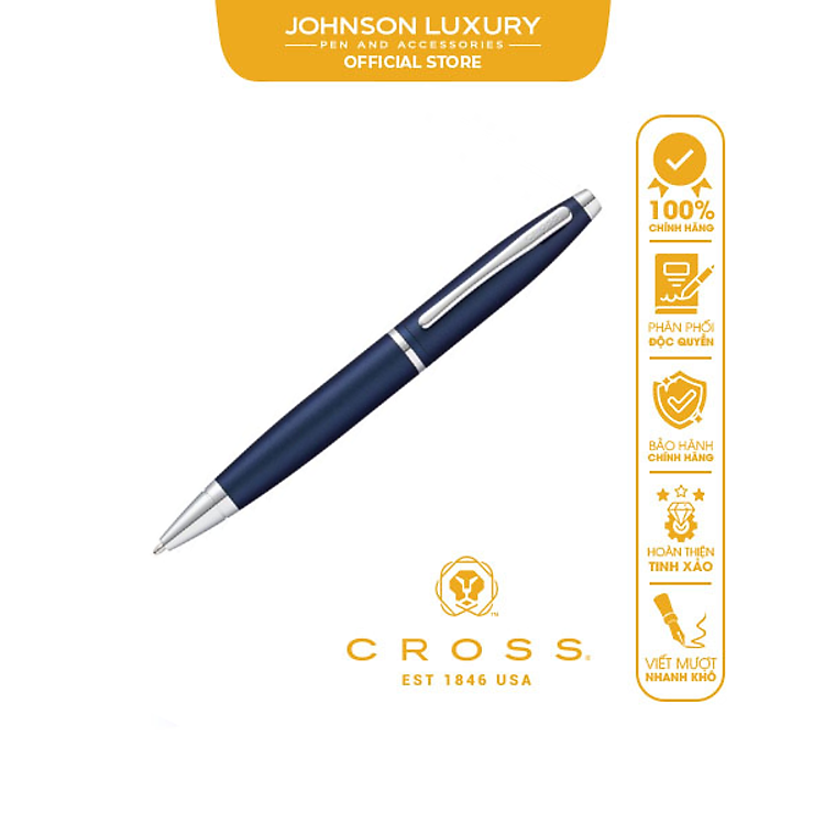 Bút Ký Doanh Nhân Cao Cấp CROSS Calais – Màu Xanh Dương