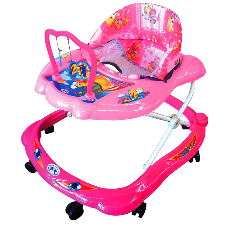 Xe Tập Đi Nhựa Chợ Lớn L3 Con Vịt (Không nhạc) - Dành Cho Bé Từ 6 - 12 Tháng - M1441A-XTĐ - Giao màu ngẫu nhiên