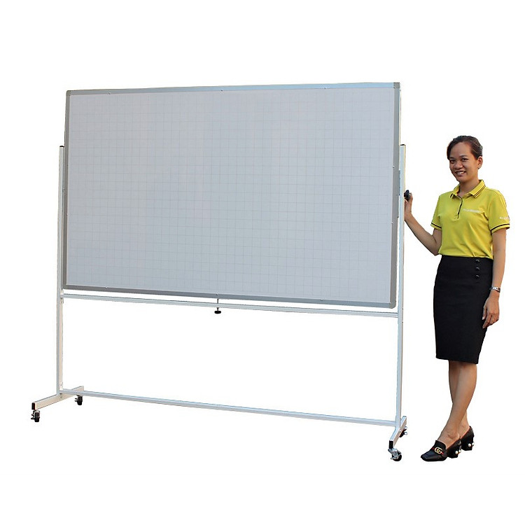 Bảng Di Động 01 Mặt Viết Bút Lông Bavico BD02 (1.2 x 2.0 m) - Ảnh 2