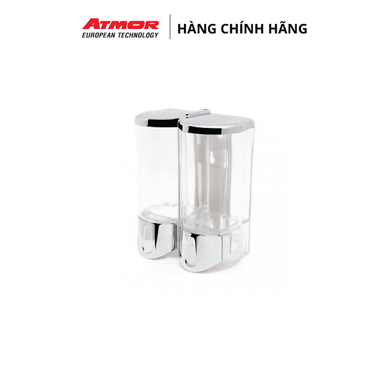 Hộp Đựng Xà Phòng Treo Tường Đôi ATMOR DH-SBD-102W (HÀNG CHÍNH HÃNG)