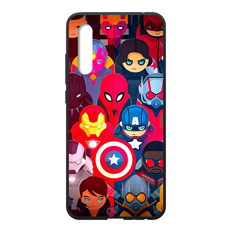 Ốp Lưng Dẻo Đen Dành Cho Vsmart Live In Hình Phần B- Handtown - Hàng Chính Hãng