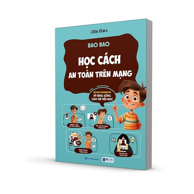 Bao Bao Học Cách An Toàn Trên Mạng - Kỹ Năng Sống Dành Cho Trẻ Tiểu Học - Ảnh 2