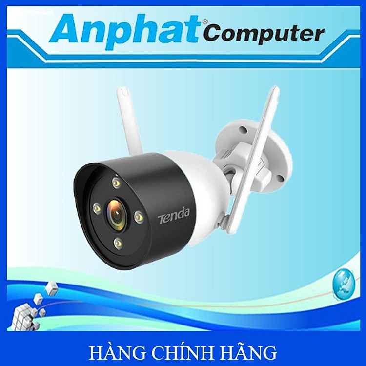 Camera Wifi Ngoài Trời Tenda CT6 Độ Phân Giải 2K - Hàng Chính Hãng