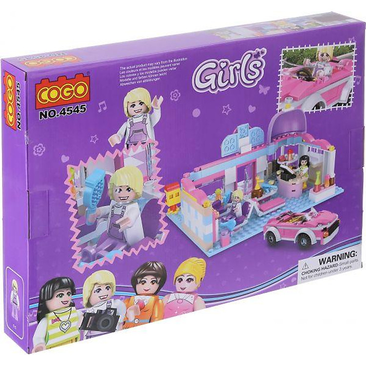 Mô hình tiệm tóc Cogo 4545 Chính hãng Giá rẻ - Hình ảnh 2