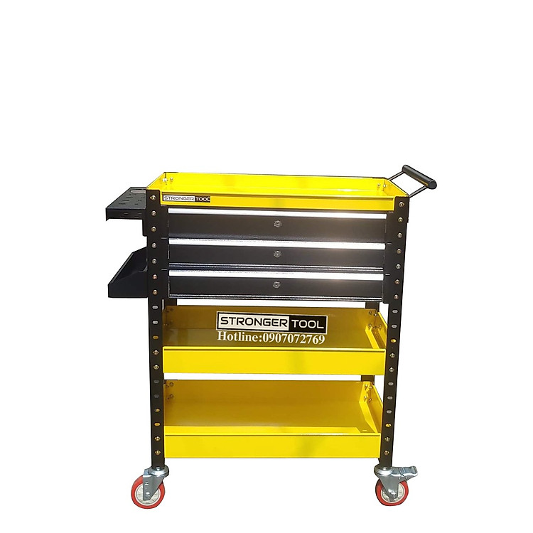 XE ĐẨY DỤNG CỤ 3 KHAY 3 NGĂN KÉO STRONGER TOOL