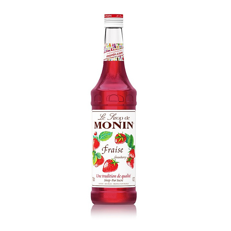 Syrup Monin Strawberry (Dâu) 700ml